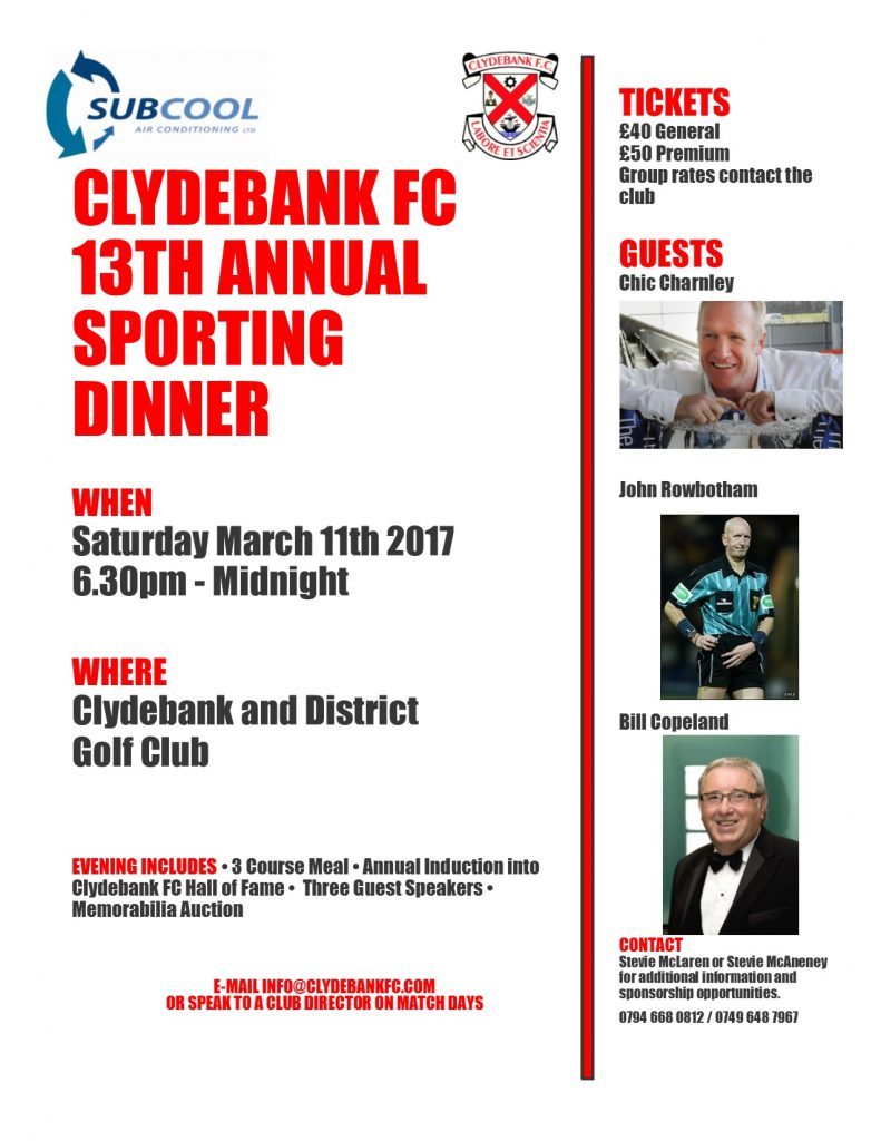 sports dinner 2017 with sponsor