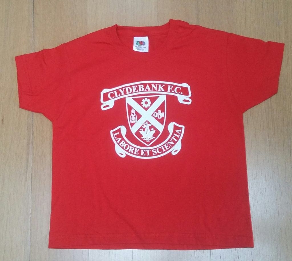 Kids tshirt Clydebank Football Club