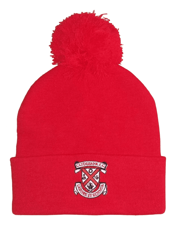 Red Pom Pom hat
