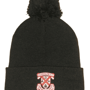 Black Pom Pom hat