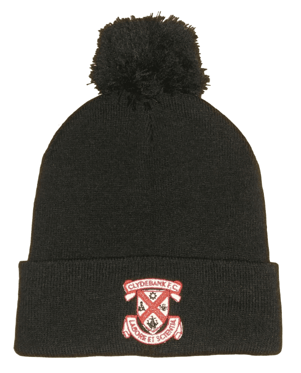 Black Pom Pom hat