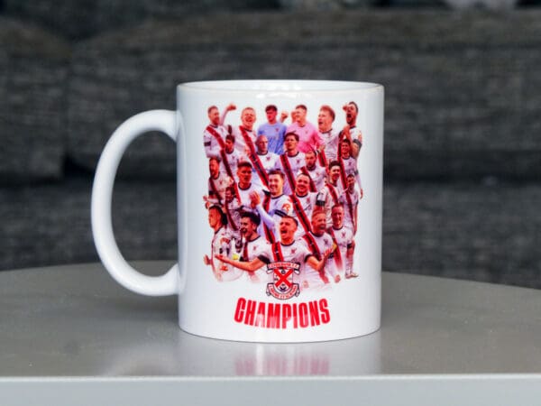 Clydebank 24/25 Champions mug